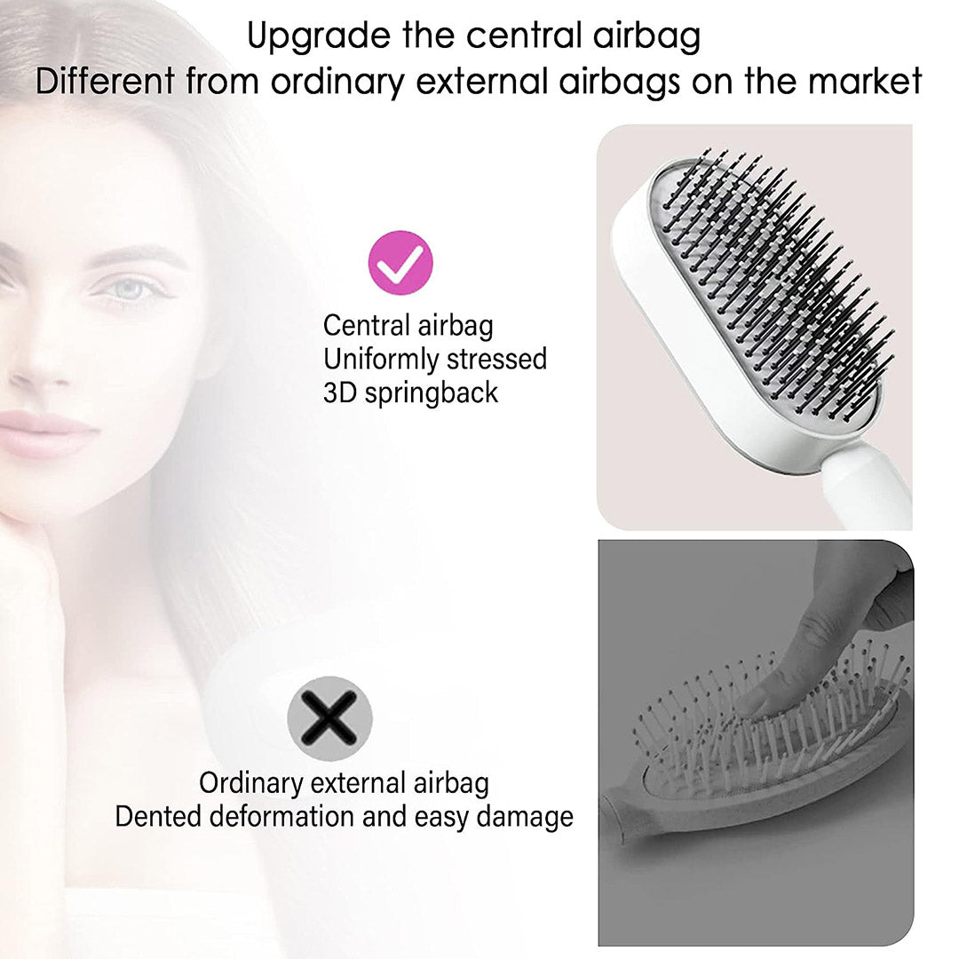 Self Cleaning Hair Brush